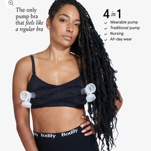 Bodily Pumping Bra - Black Size M